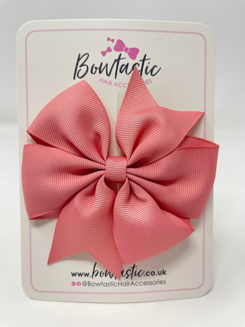 4 Inch Pinwheel Bobble - Dusty Rose