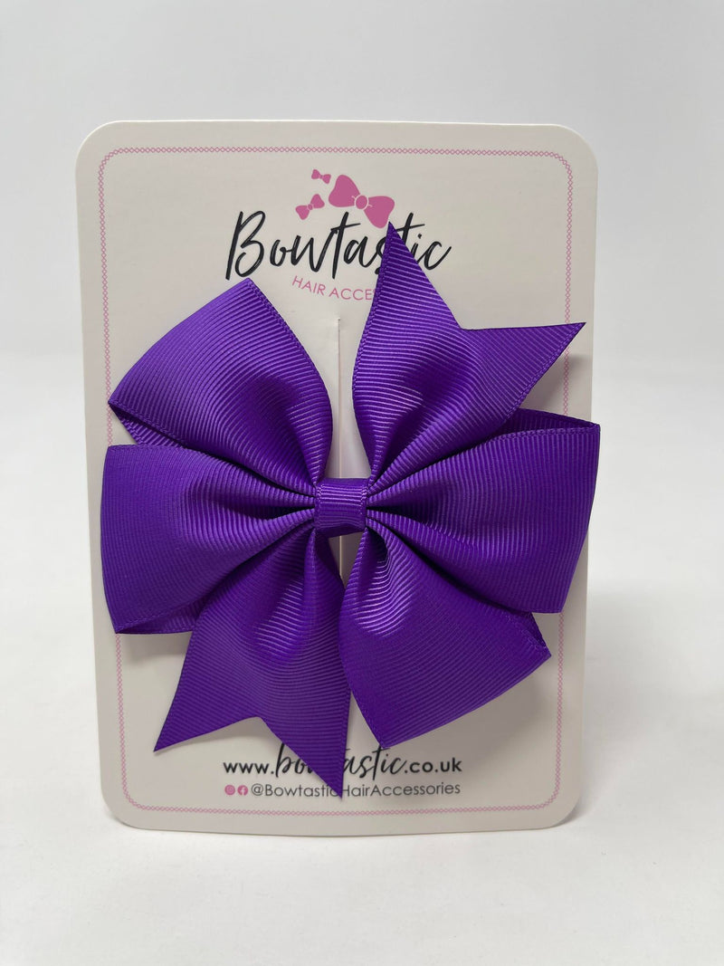 4 Inch Pinwheel Bobble - Purple