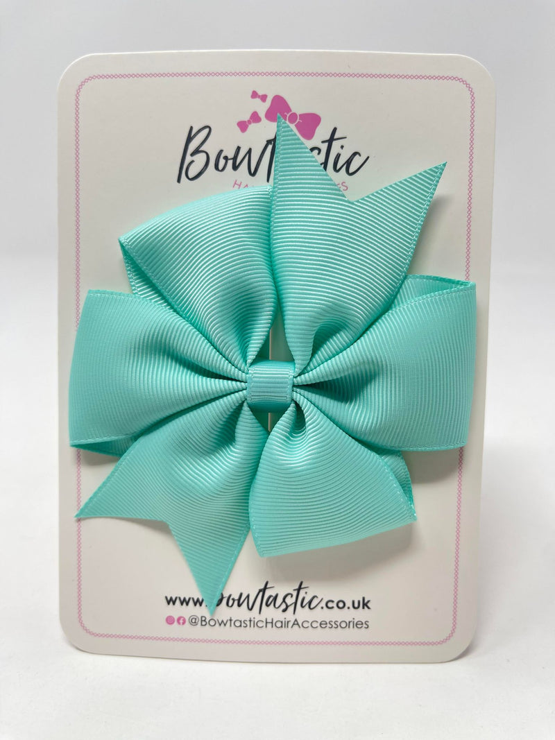 4 Inch Pinwheel Bobble - Aqua