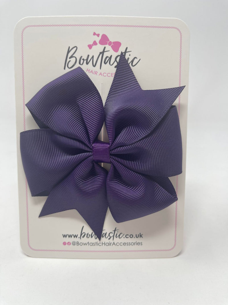 4 Inch Pinwheel Bobble - Plum