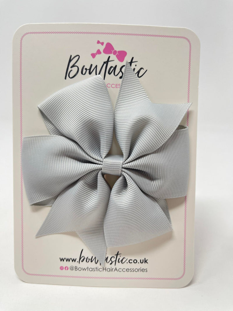 4 Inch Pinwheel Bobble - Shell Grey