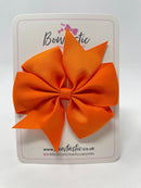 4 Inch Pinwheel Bobble - Russet Orange