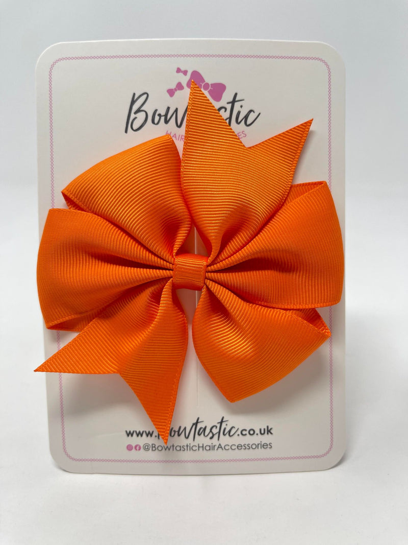 4 Inch Pinwheel Bobble - Russet Orange