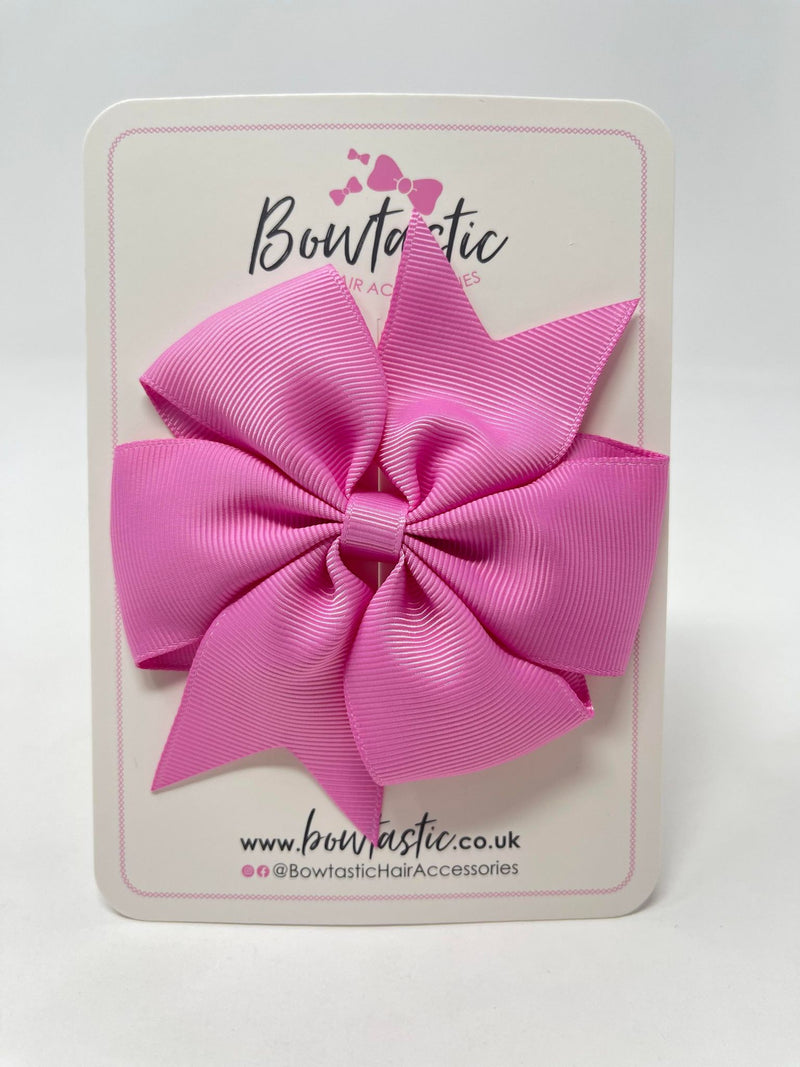 4 Inch Pinwheel Bobble - Rose Bloom