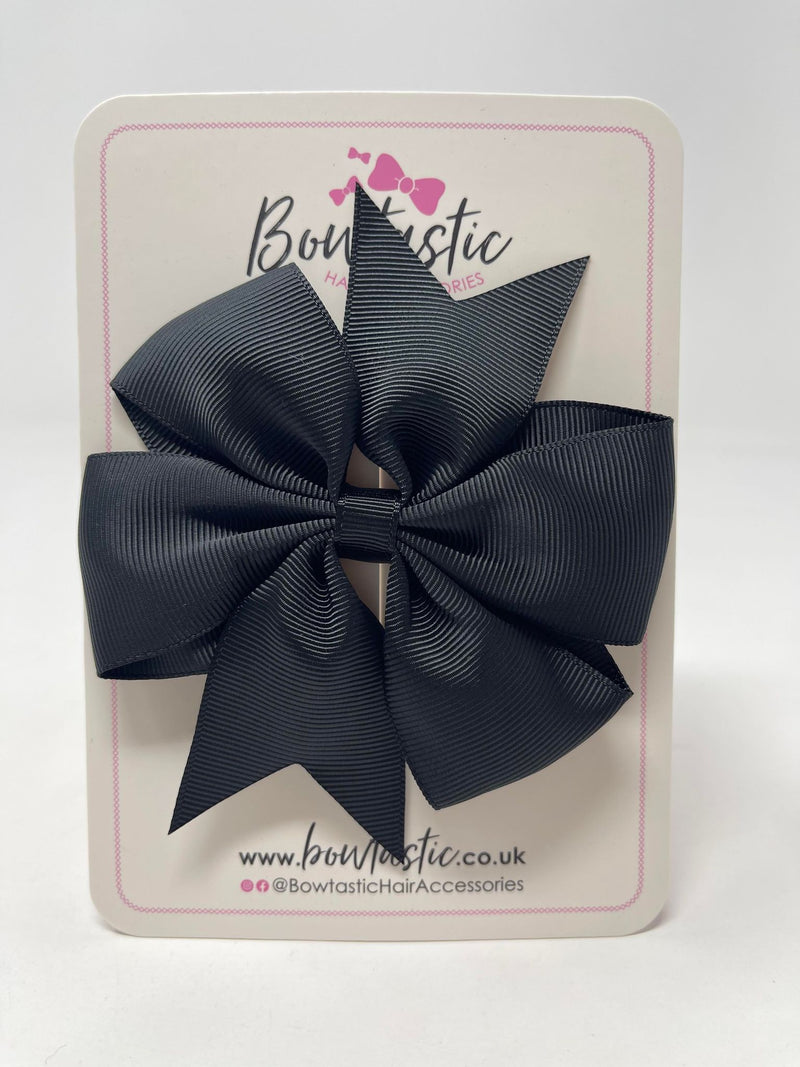 4 Inch Pinwheel Bobble - Black