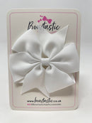 4 Inch Pinwheel Bobble - White