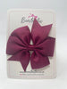 4 Inch Pinwheel Bobble - Wine