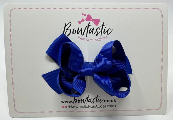 3.25 Inch Double Bow - Cobalt