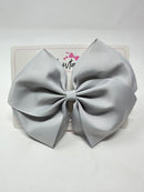 6 Inch Flat Bow - Shell Grey
