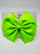 6 Inch Flat Bow - Key Lime