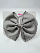 6 Inch Flat Bow - Metal Grey