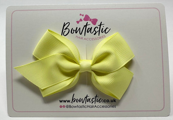 3.5 Inch Flat Bow Style 2 - Baby Maize