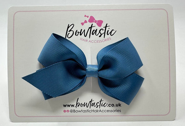 3.5 Inch Flat Bow Style 2 - Antique Blue