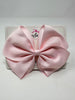 6 Inch Flat Bow - Powder Pink
