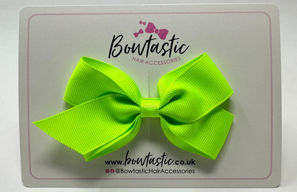 3.5 Inch Flat Bow Style 2 - Key Lime