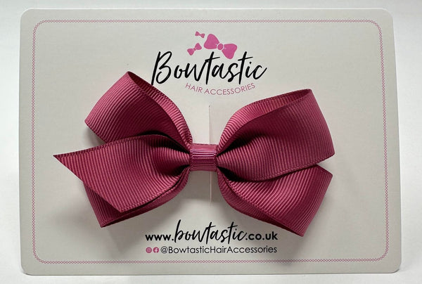 3.5 Inch Flat Bow Style 2 - Victorian Rose