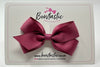 3.5 Inch Flat Bow Style 2 - Victorian Rose