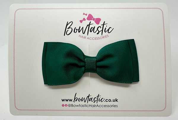 3.25 Inch Double Layer Bow - Hunter Green