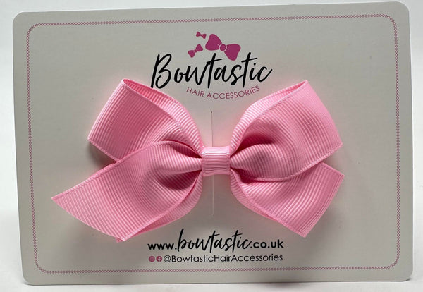3.5 Inch Flat Bow Style 2 - Rose Pink