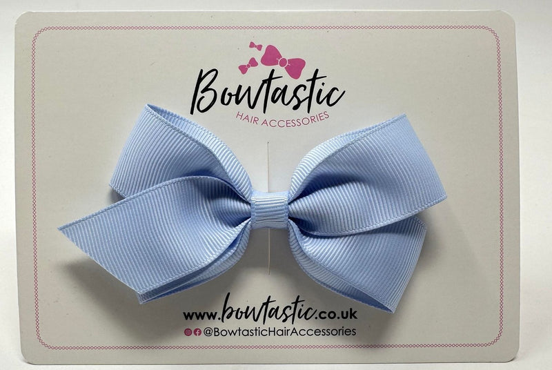 3.5 Inch Flat Bow Style 2 - Bluebell