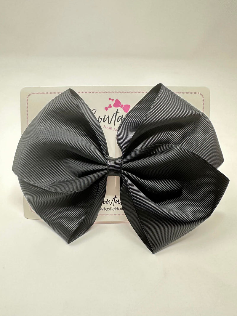 6 Inch Flat Bow - Black