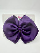 6 Inch Flat Bow - Plum