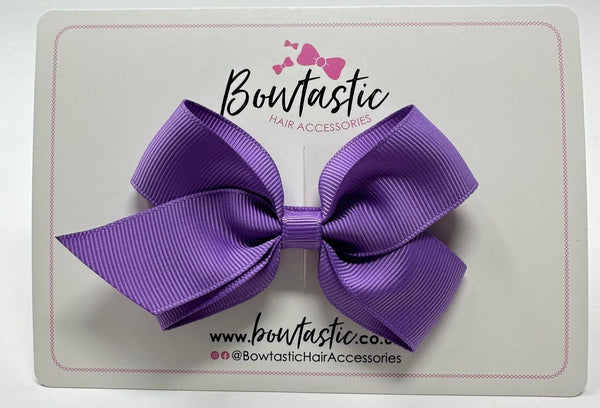 3.5 Inch Flat Bow Style 2 - Grape
