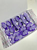 School Bundle - 5 Matching Pairs Bobbles - Purple Gingham & Purple