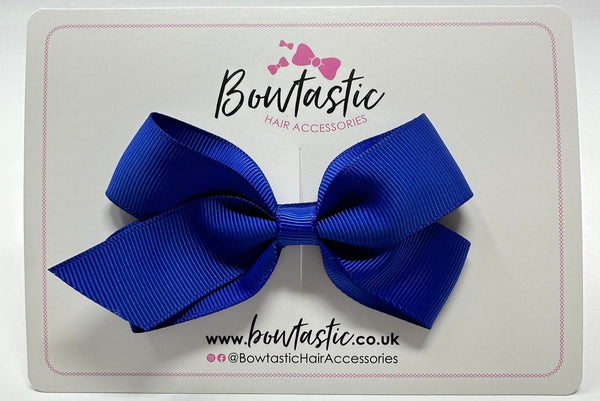 3.5 Inch Flat Bow Style 2 - Cobalt