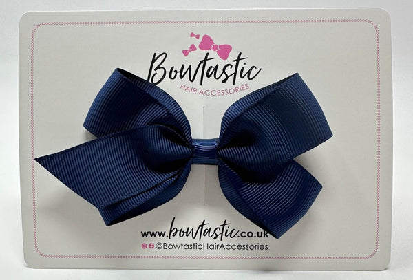 3.5 Inch Flat Bow Style 2 - Navy