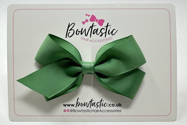 3.5 Inch Flat Bow Style 2 - Sage Green
