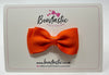3 Inch Flat Double Bow - Russet Orange