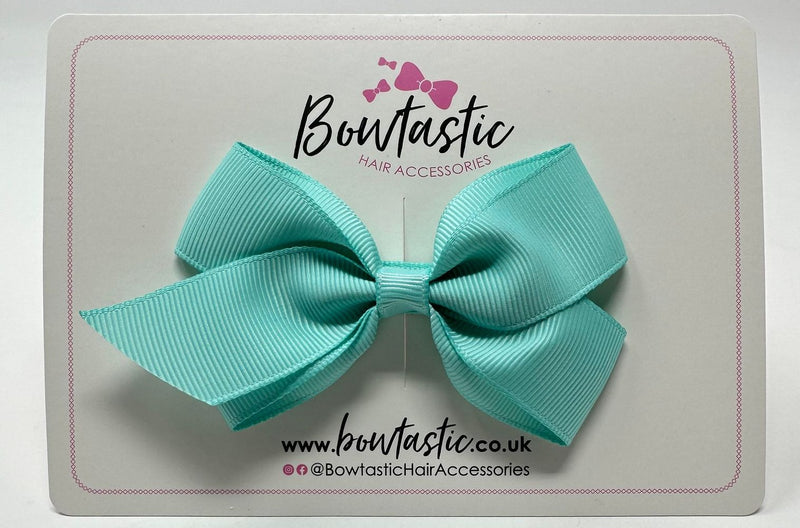 3.5 Inch Flat Bow Style 2 - Aqua