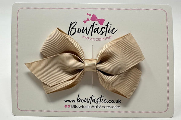 3.5 Inch Flat Bow Style 2 - Tan
