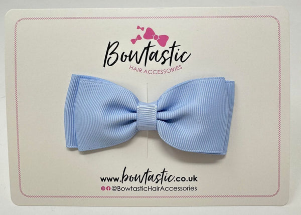 3.25 Inch Double Layer Bow - Bluebell