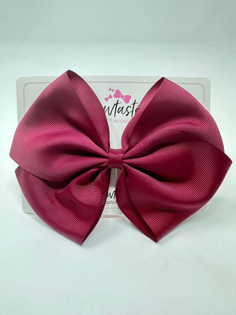 6 Inch Flat Bow - Wine