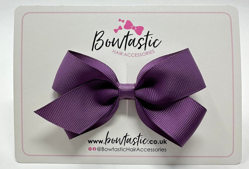 3.5 Inch Flat Bow Style 2 - Amethyst