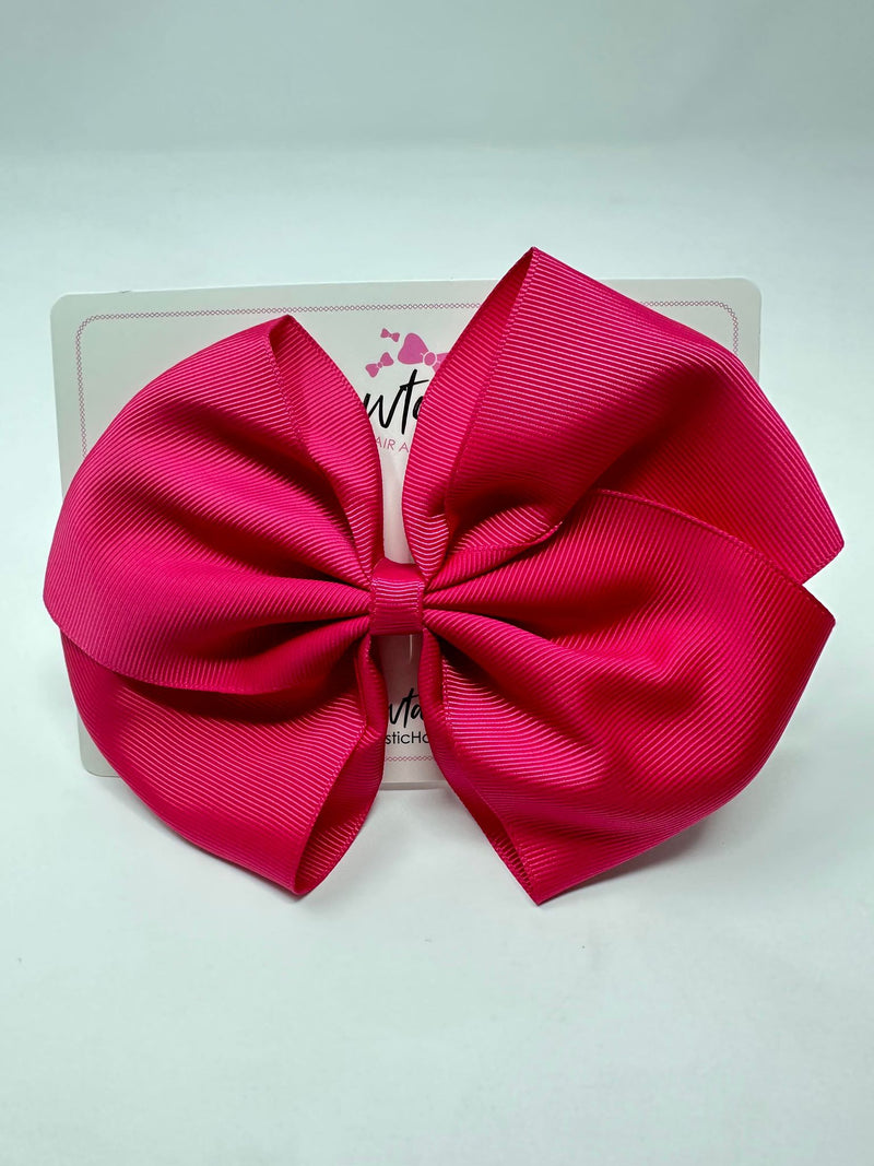 6 Inch Flat Bow - Azalea