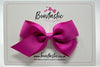3.5 Inch Flat Bow Style 2 - Garden Rose