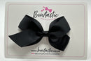 3.5 Inch Flat Bow Style 2 - Black
