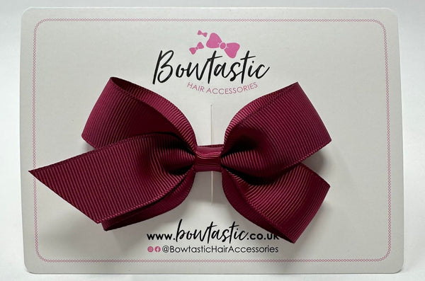 3.5 Inch Flat Bow Style 2 - Wine