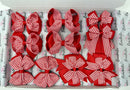 School Bundle - 5 Matching Pairs - Red Gingham