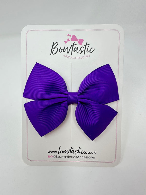 4 Inch Butterfly Bow - Ultra Violet