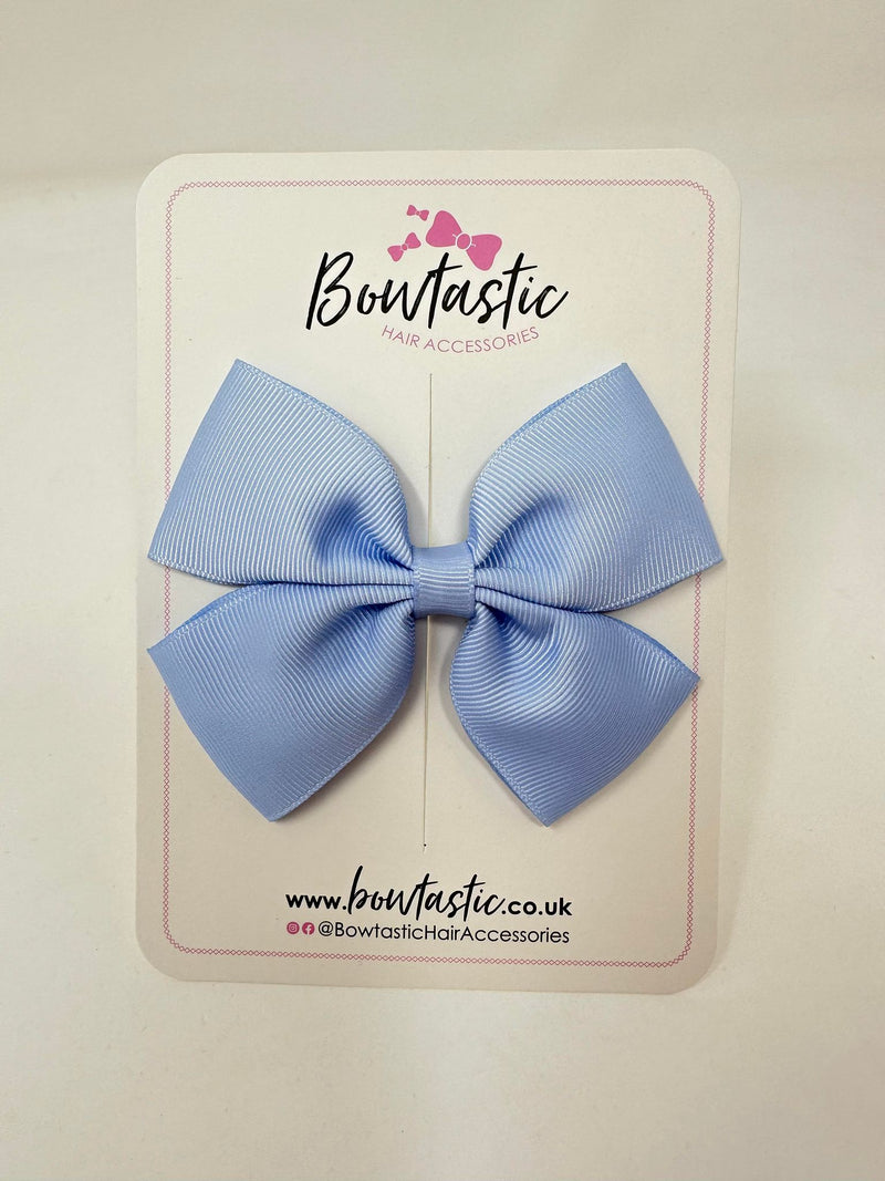 4 Inch Butterfly Bow - Bluebell