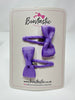 1.75 Inch Snap Clips - Hyacinth - 2 Pack