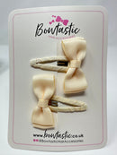 1.75 Inch Snap Clips - Cream - 2 Pack