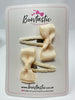 1.75 Inch Snap Clips - Cream - 2 Pack