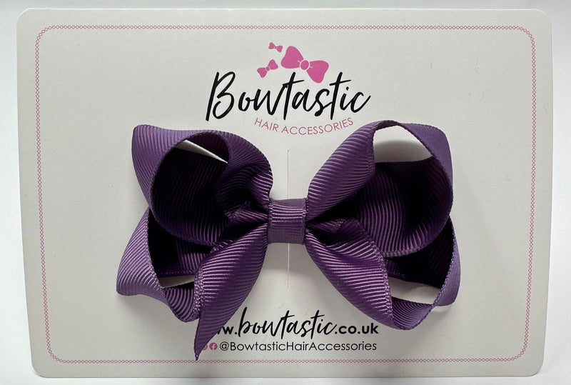 3.5 Inch Bow - Amethyst