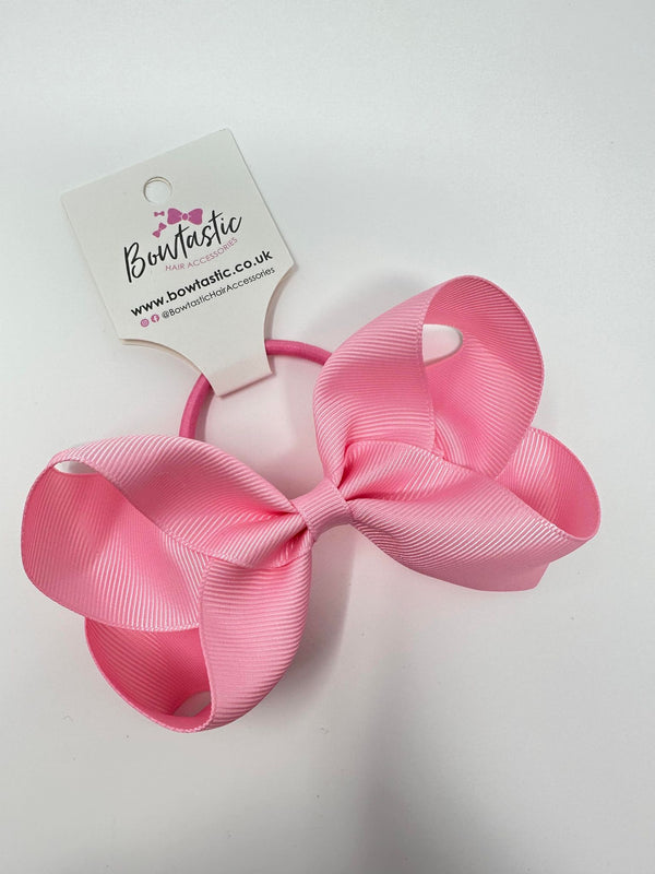 4.5 Inch Bow Bobble - Rose Pink