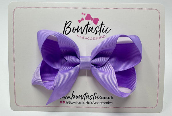 3.5 Inch Bow - Light Orchid